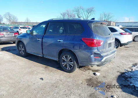 2019 Nissan Pathfinder Sv z USA, uszkodzony, nr VIN 5N1DR2MM4KC592029